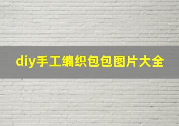 diy手工编织包包图片大全