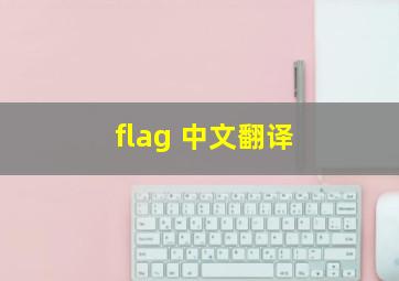 flag 中文翻译