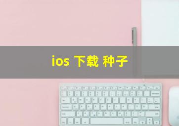 ios 下载 种子