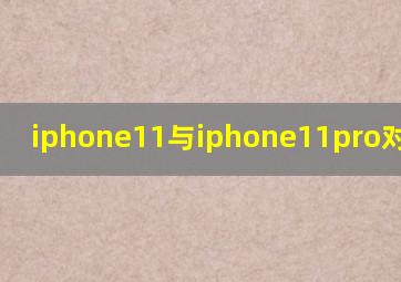 iphone11与iphone11pro对比评测