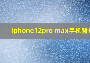 iphone12pro max手机背景图