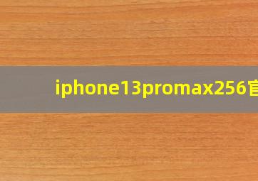 iphone13promax256官网