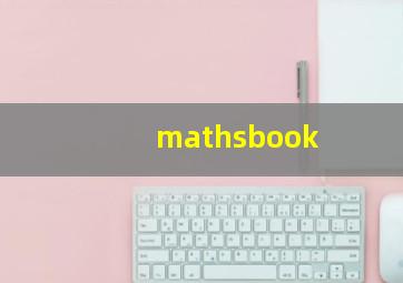 mathsbook