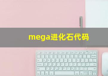 mega进化石代码