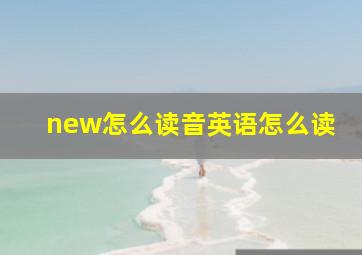 new怎么读音英语怎么读