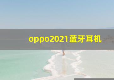 oppo2021蓝牙耳机