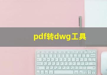 pdf转dwg工具