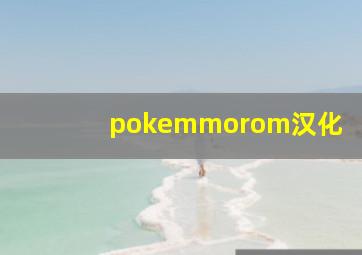 pokemmorom汉化