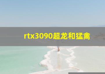 rtx3090超龙和猛禽