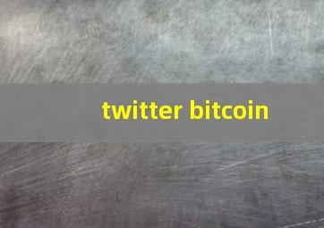 twitter bitcoin