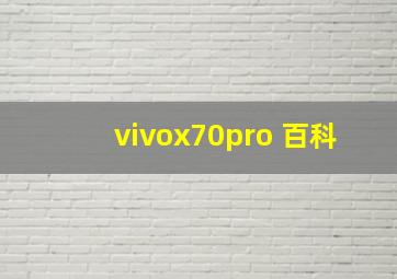 vivox70pro+百科