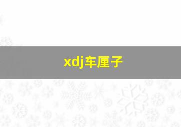 xdj车厘子